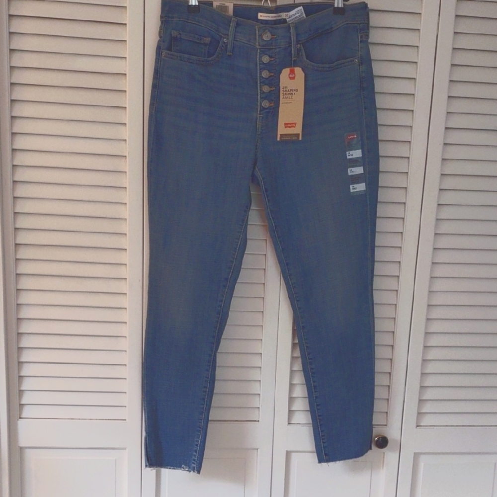 NWT Levi's Mid-Rise 311 Blue Jeans for Women Size 14, W32